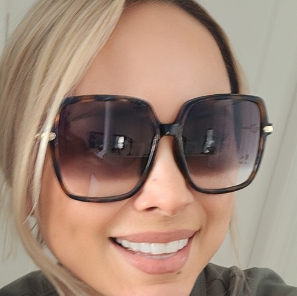 Christian Dior Diorlink1 086/9O DARK HAVANA 58 Women’s Sunglasses. - Picture 2 of 8